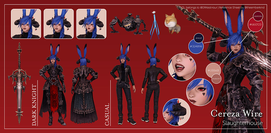 Cereza Wire Reference Sheet