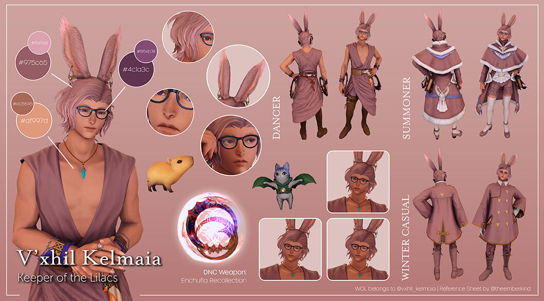 V'xhil Kelmaia Reference Sheet